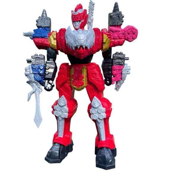 BANDAI Power Rangers Dino Fury Ryusoulger DX Kishiryuoh Megazord Action Figure - Picture 1 of 8
